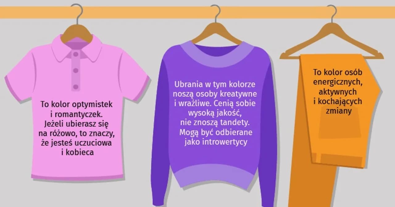Co kolor ubrania mówi o tobie? Zaskakujące znaczenia barw