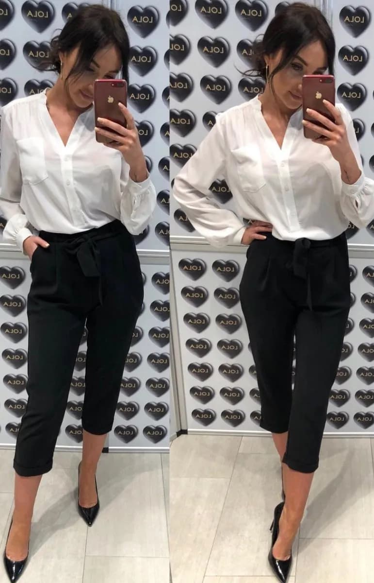 Co ubrać do czarnych eleganckich spodni? 7 stylowych propozycji