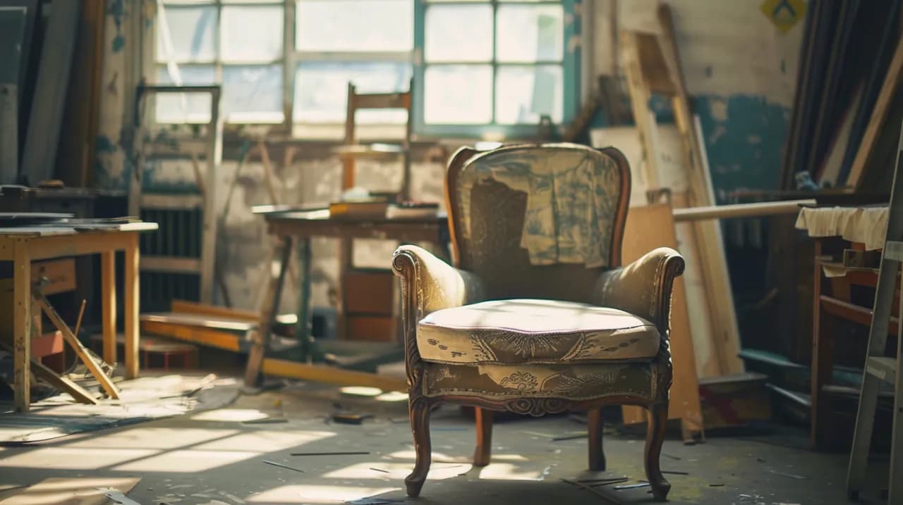 Jak przeprowadzić renowację fotela w domu? Praktyczny poradnik