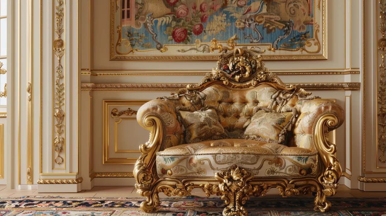 Styl Ludwik XV: przegląd historii i unikalnego charakteru mebli