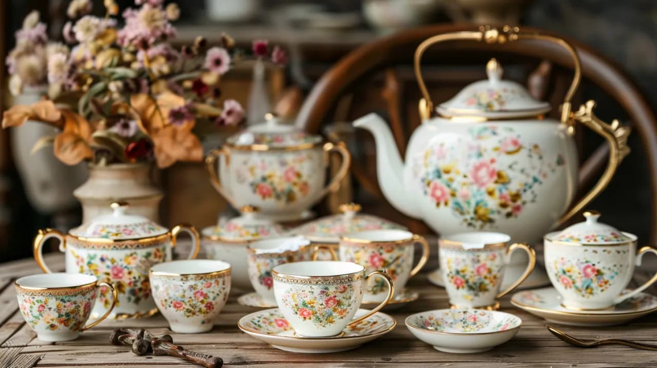 Porcelana Bogucice z lat 70.: kolekcjonowanie wyjątkowych wyrobów