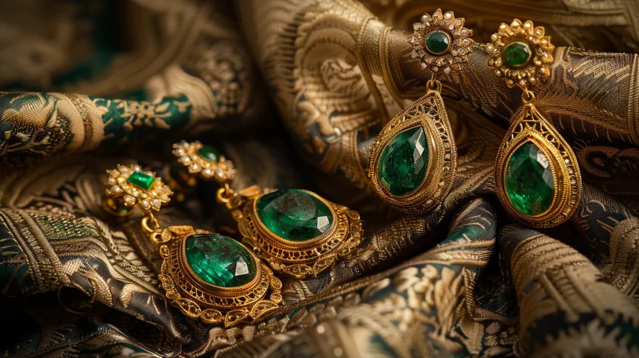 Kolczyki ze szmaragdem: elegancja, styl i klasa w jednym dodatku