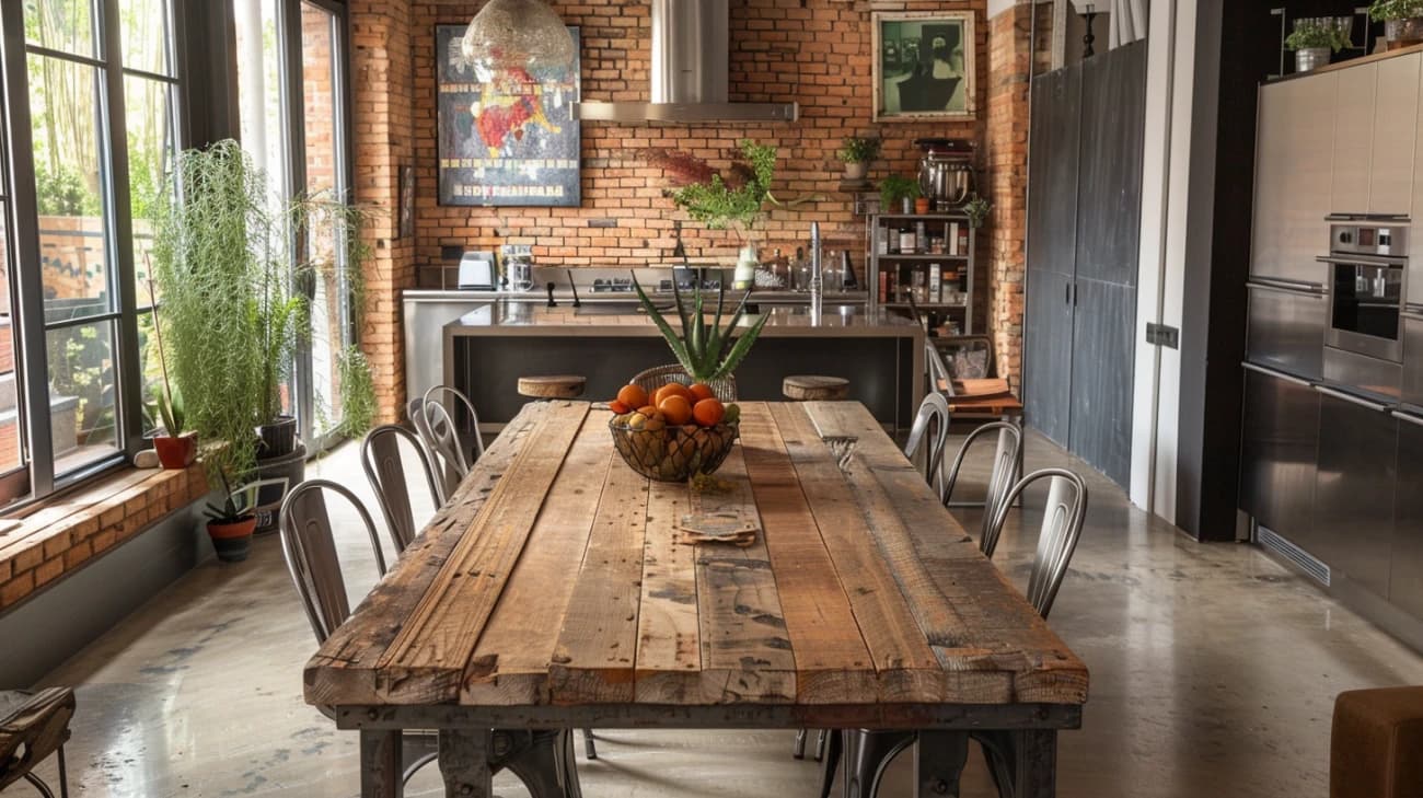 Stół eklektyczny: Jak łączyć antyczne i nowoczesne meble?