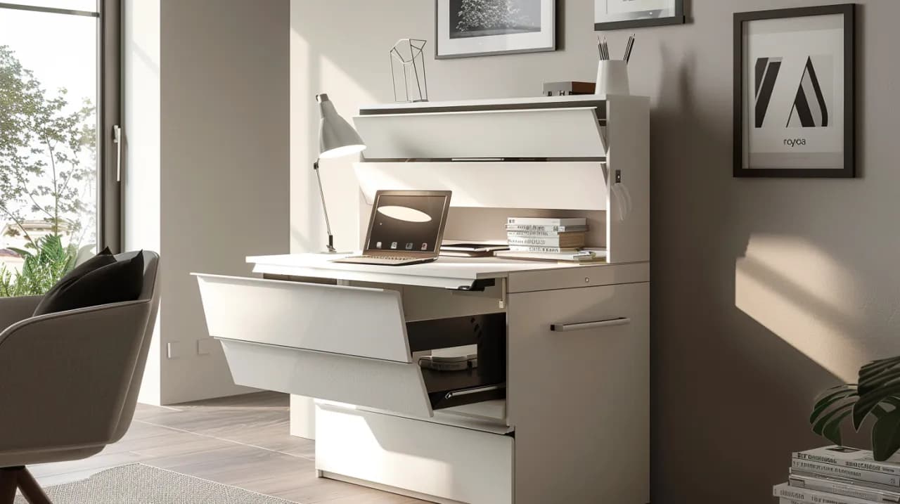 Komoda z funkcją biurka - praktyczne rozwiązanie do wnętrz