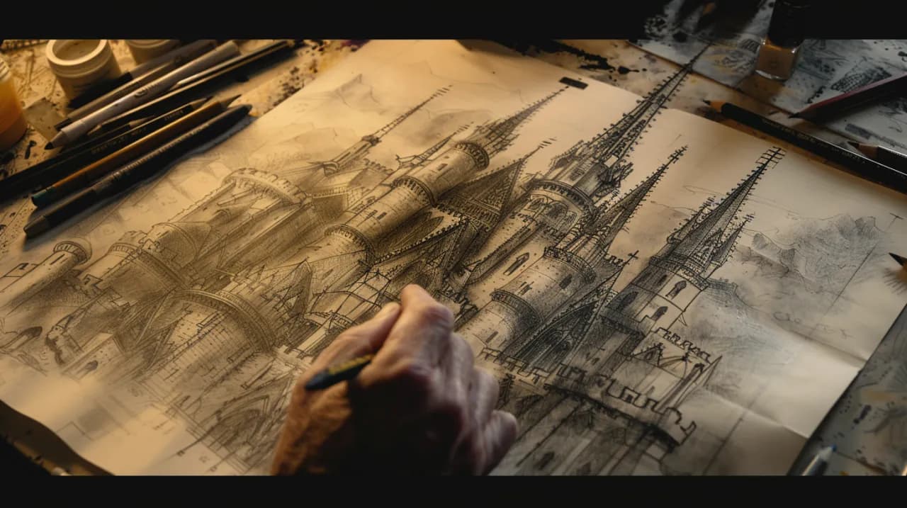 Jak narysować zamek królewski - porady dla aspirujących artystów