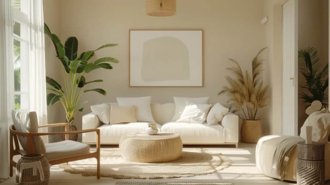 Beżowe ściany i białe meble: jak aranżować wnętrza z klasą?