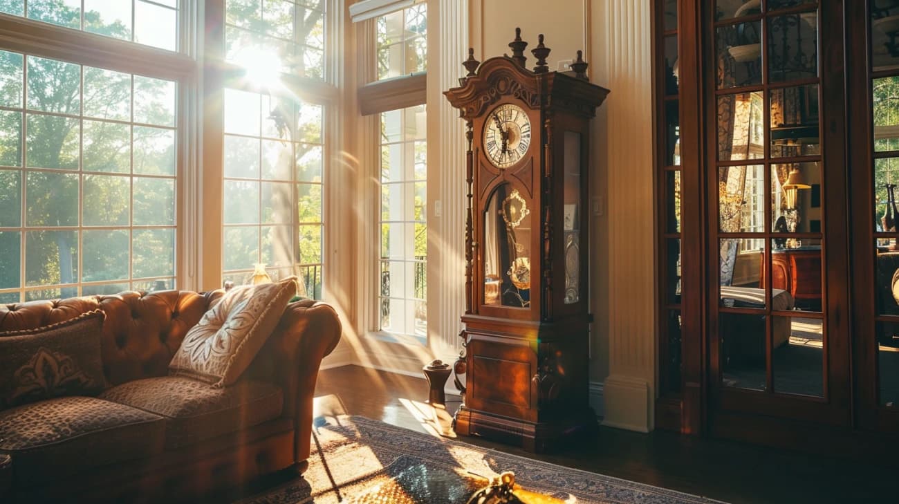 Zegary stojące podłogowe - majestatyczne piękno i precyzja