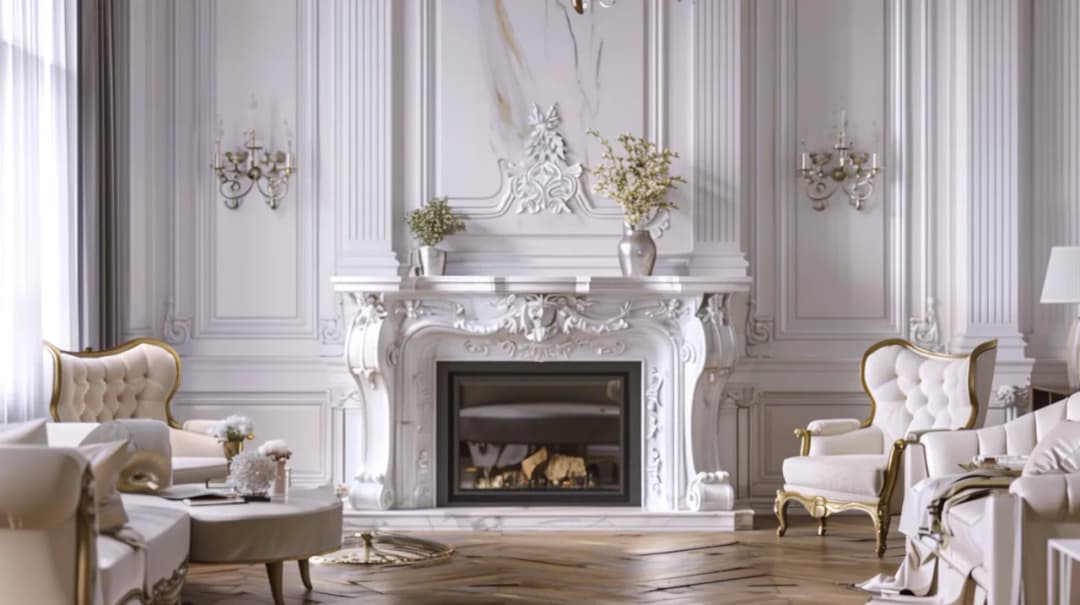 Kominek marmurowy - luksusowy i stylowy element wystroju wnętrz