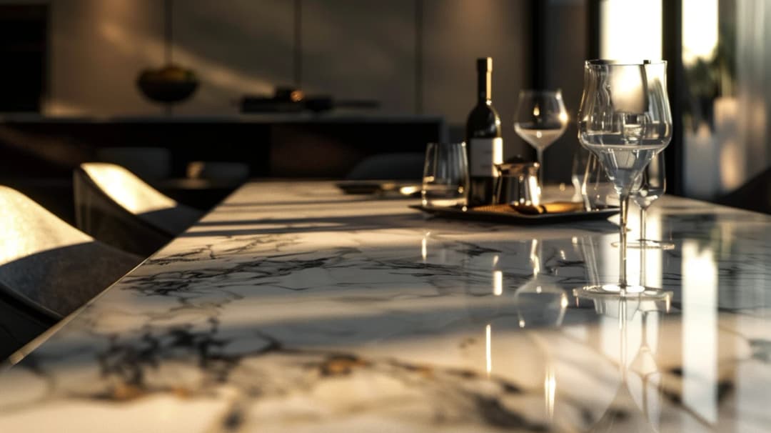 Marble elegance: Dlaczego stoły z blatem marmurowym?
