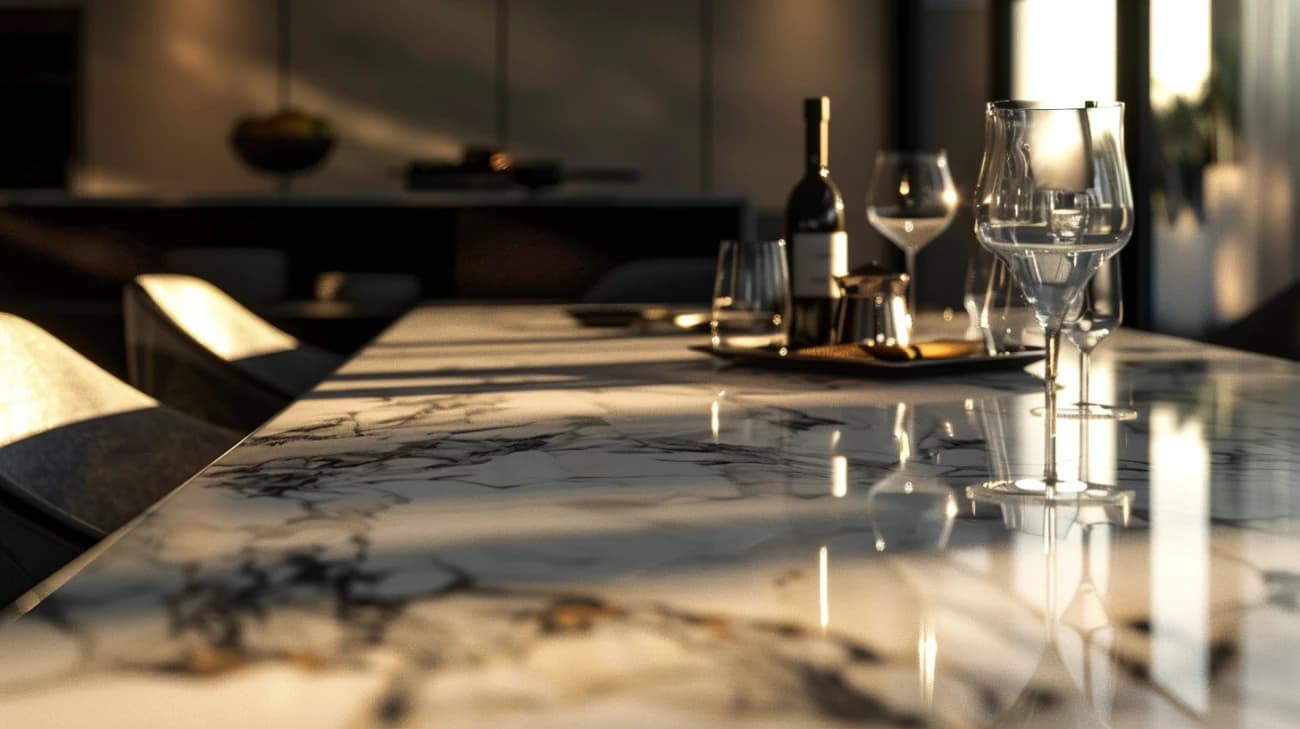 Marble elegance: Dlaczego stoły z blatem marmurowym?