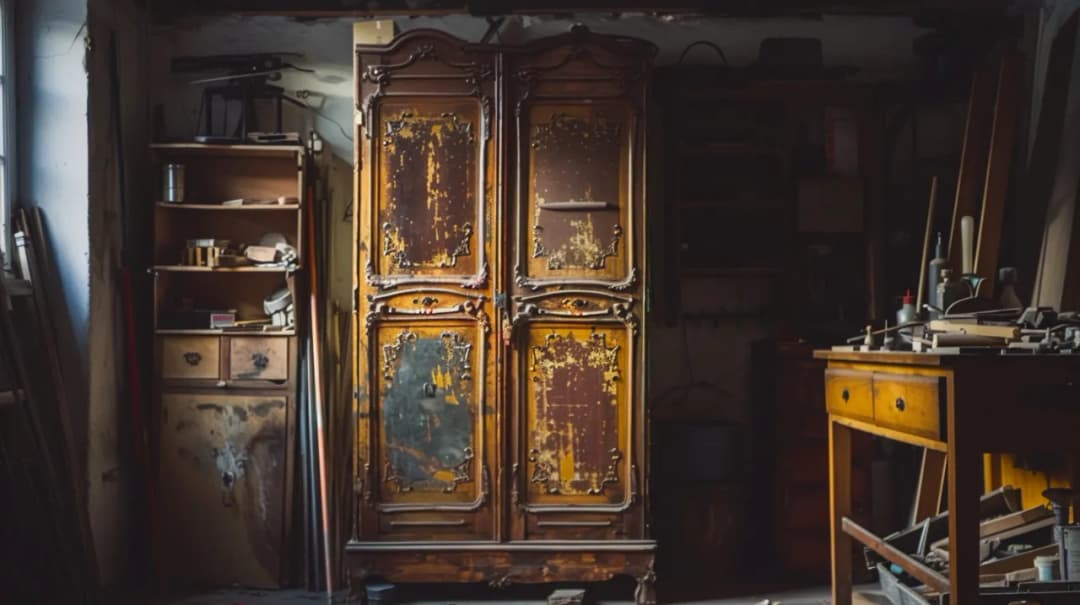 Stara szafa: Renowacja i ocena wartości zabytkowych mebli