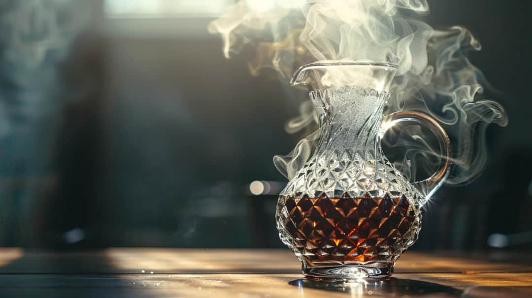 Kryształowe dzbanki: Elegancja i styl podczas picia kawy