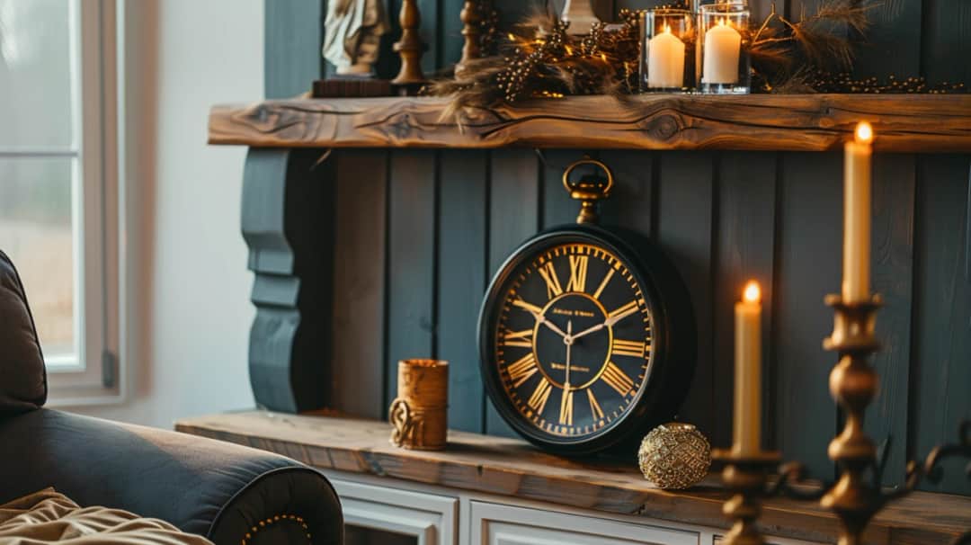 Jak wybrać elegancki zegar kominkowy idealny do salonu?