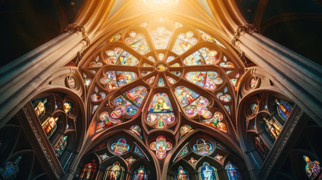 Okrągłe okna gotyckie: historia i piękno architektoniczne detali