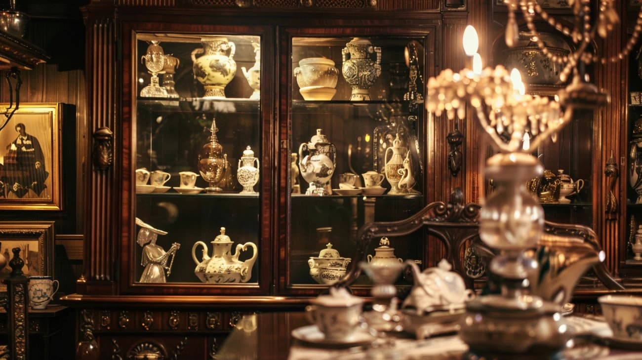 Antyczne witryny - wyjątkowe meble do stylowego wystroju domu