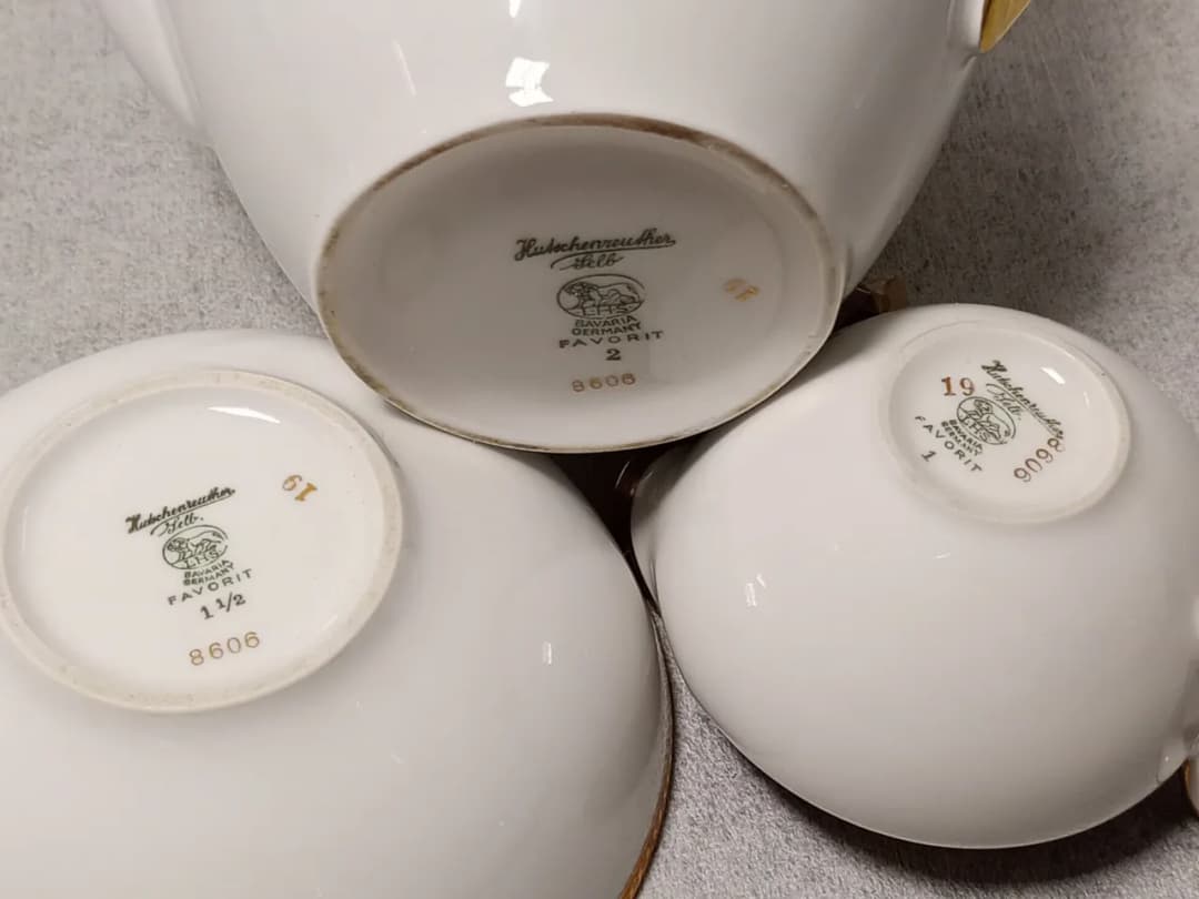 Porcelana Hutschenreuther - rozpoznawanie wyjątkowych sygnatur