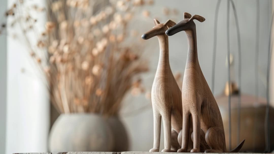 Chart a dom - delikatne figurki chartów w Twojej dekoracji