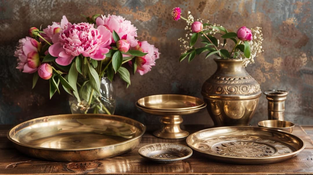 Elegancja mosiężnych akcesoriów: Dodaj stylu i uroku wnętrzu