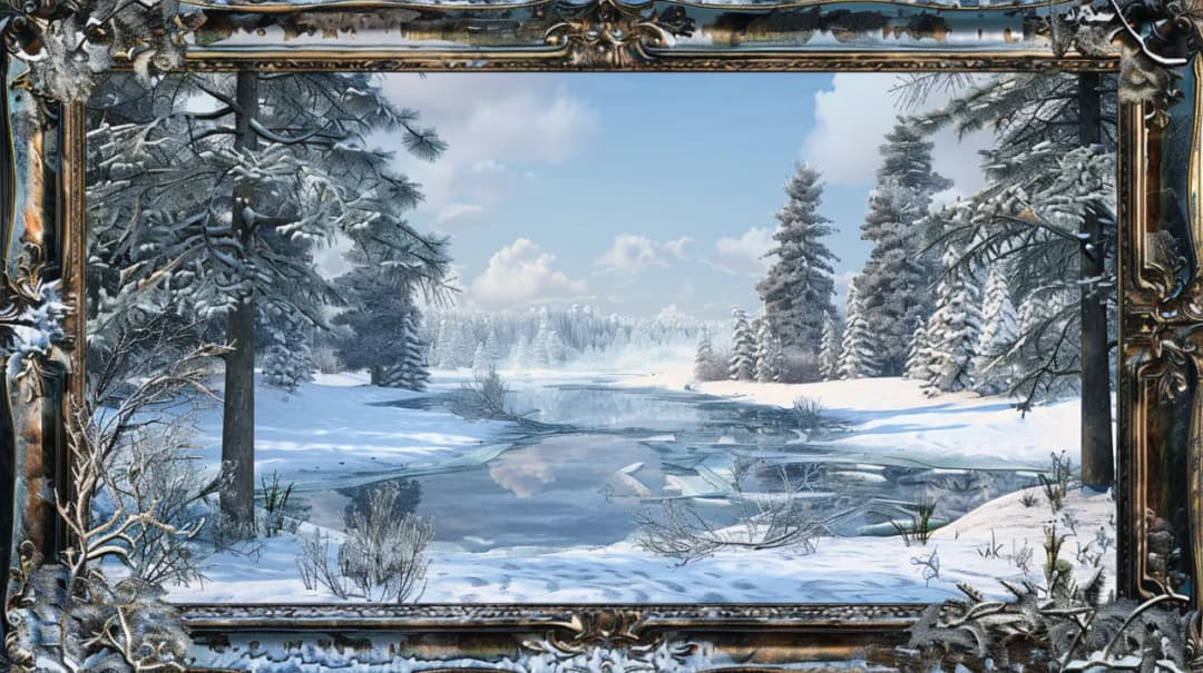 Krajobraz zimowy w malarstwie: Najbardziej znane obrazy mistrzów