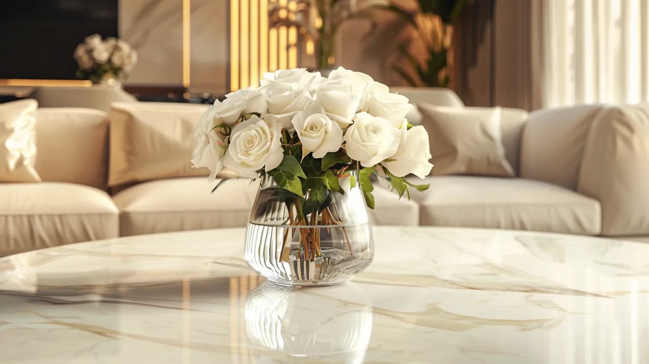 Kamienny stolik - kwintesencja elegancji i trwałości w jednym meblu