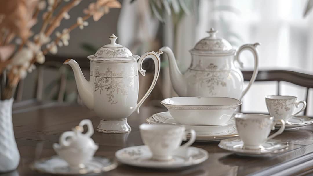 Zestaw kawowy Chodzież: Odkryj urok i wartość porcelany