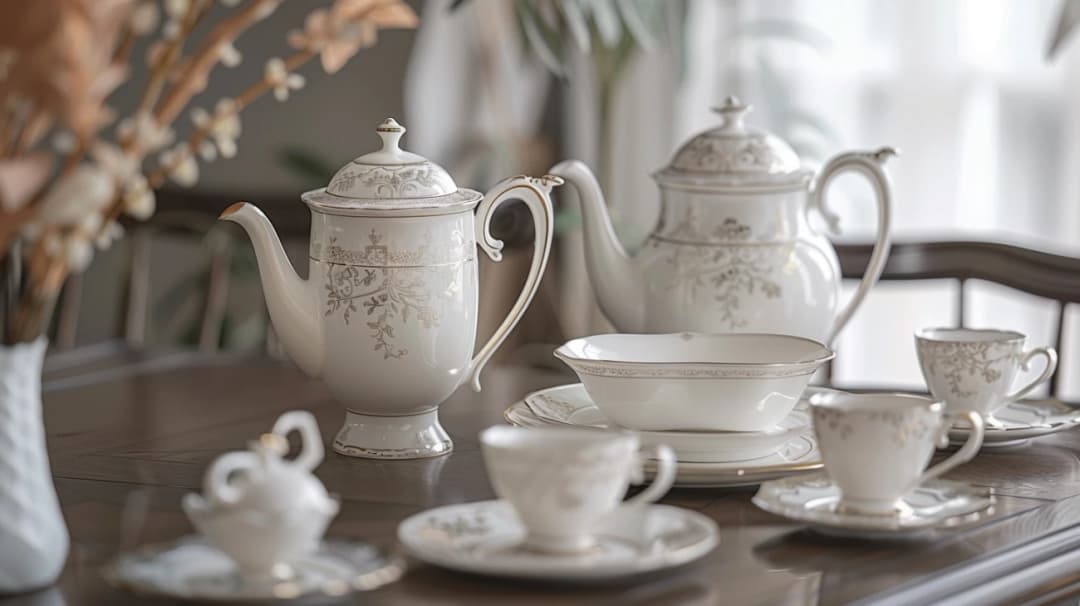 Zestaw kawowy Chodzież: Odkryj urok i wartość porcelany