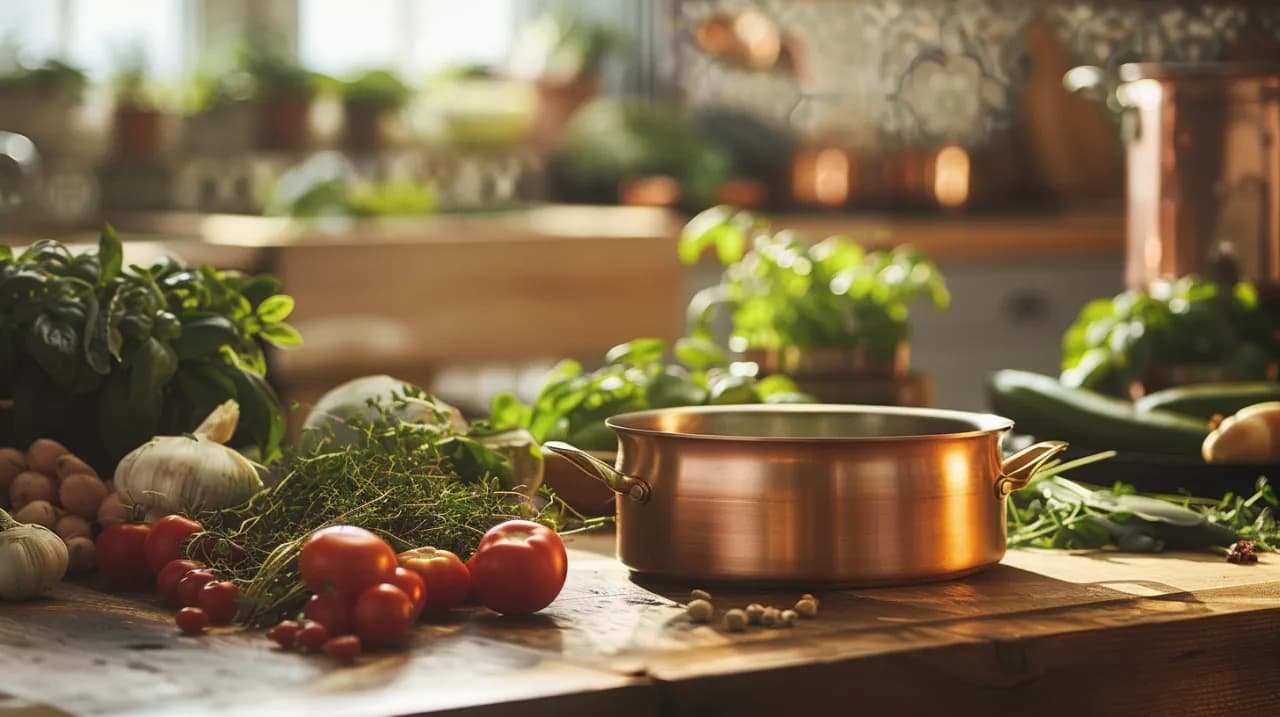 Naczynia miedziane w kuchni: Zalety i sposoby wykorzystania