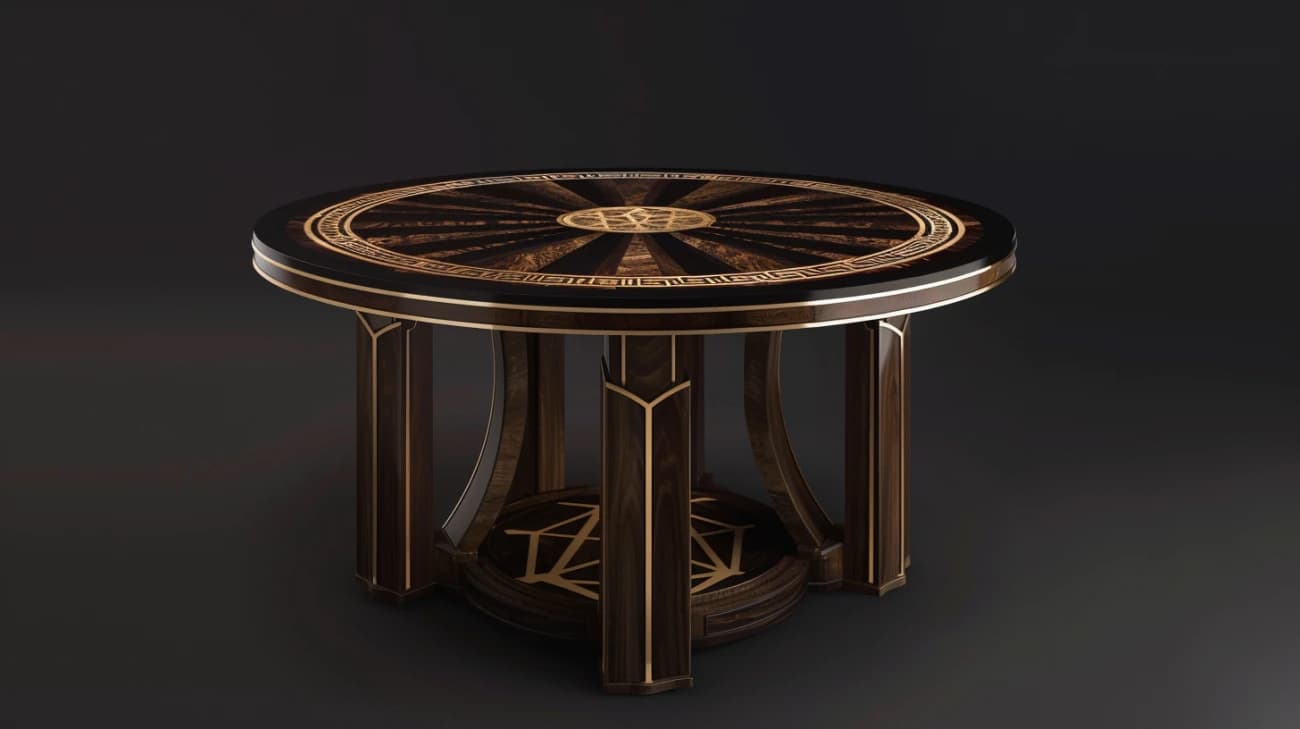 Czy stół art deco to synonim luksusu? Sprawdzamy!