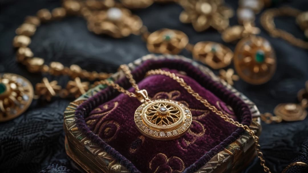 Złote medaliony: elegancja i tradycja - wybierz swój wyjątkowy