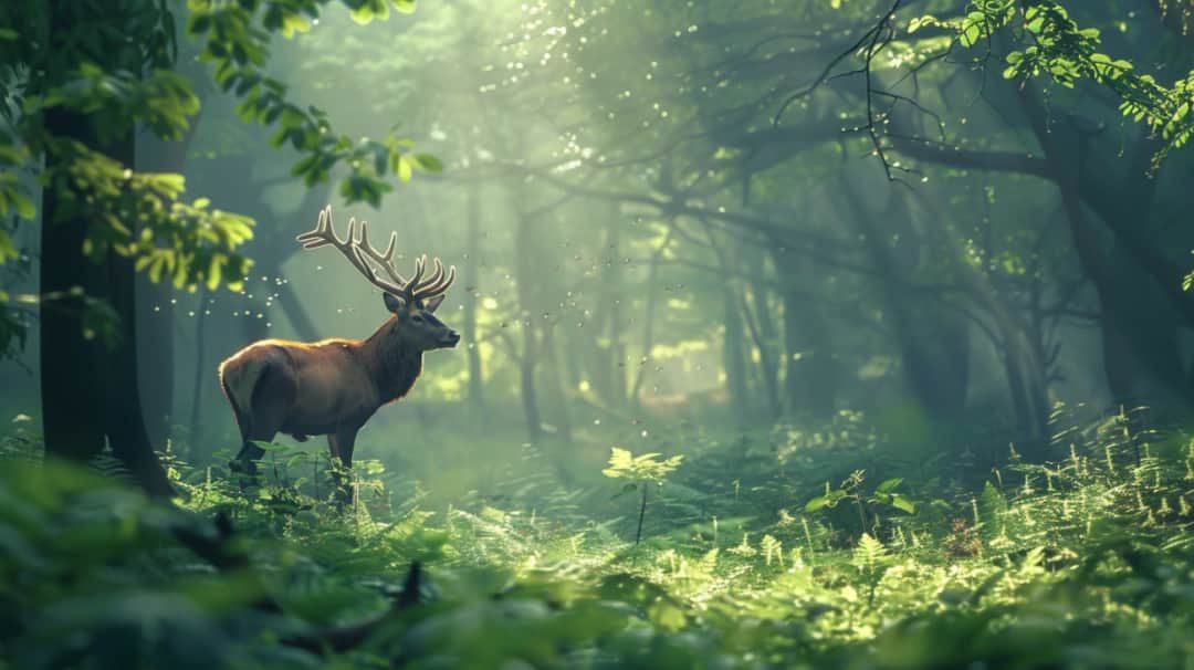 Obrazy jeleni: Wnieś naturę do swojego wnętrza