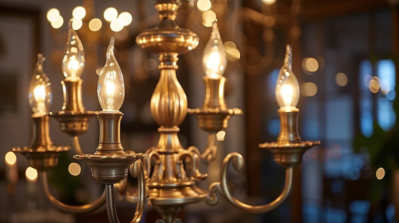 Mosiężne żyrandole - ponadczasowa klasyka i styl w oświetleniu
